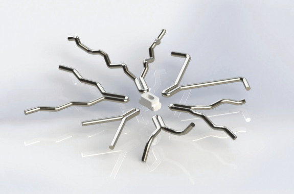 C-08 Corrugated V anchors